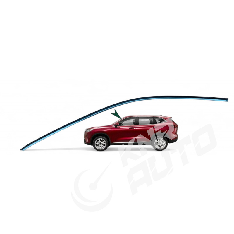 Молдинг двери передней левой верхний (хром) Haval H6 III-