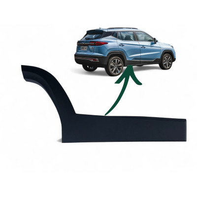 Молдинг задней двери правой JAC S4