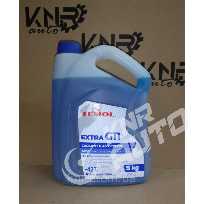 Антифриз Temol Extra G11 синій 5кг-027092709