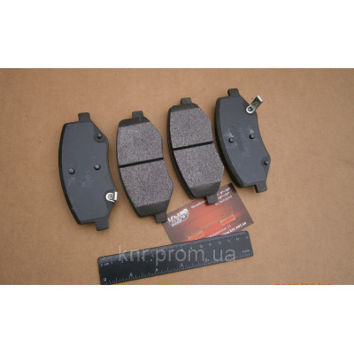 Колодки тормозные передние JAC S2