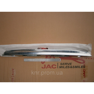 Панель крышки багажника под подсветку номера (хром) JAC J5