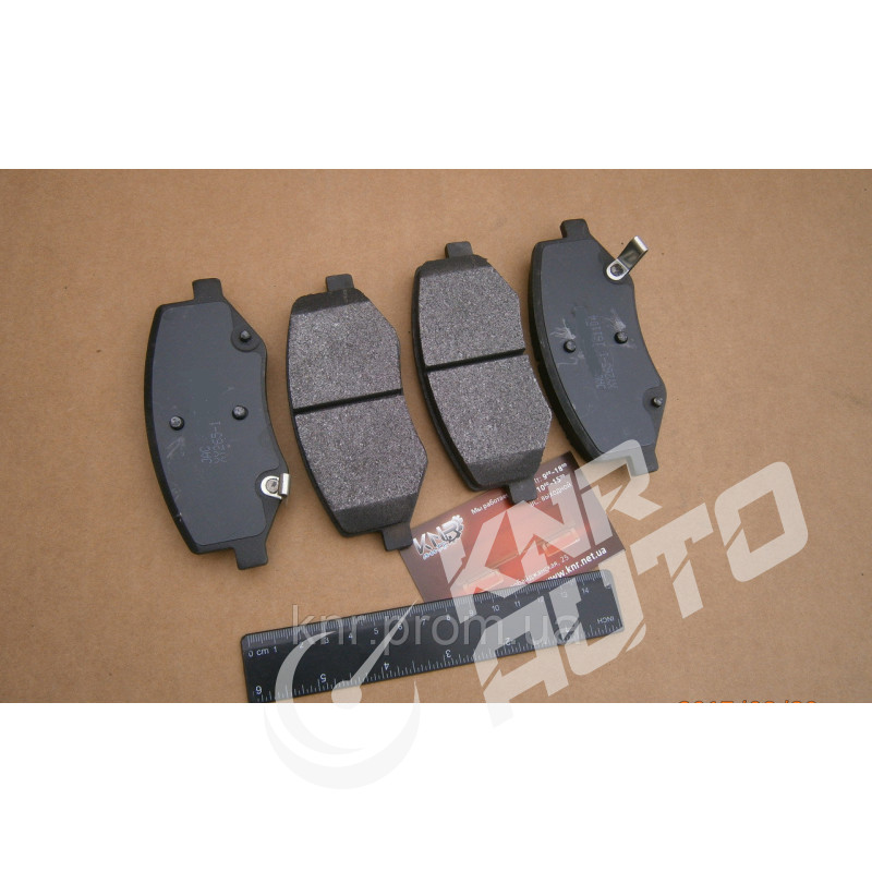 Колодки передні гальмові JAC S3-
